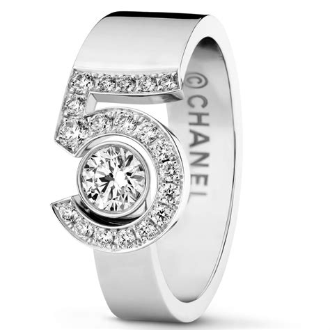 chanel 5 ring|chanel ring with diamonds.